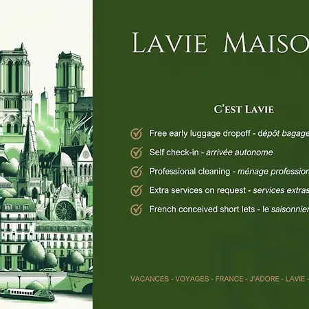 Lavie Maison Ac Hot Tub * Paris